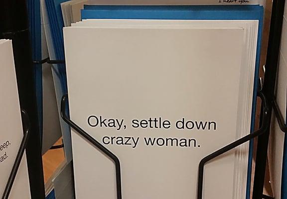 greeting cards.. with 'tude