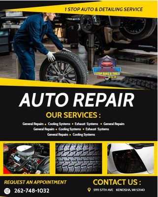 We can handle all of your automotive repair needs.