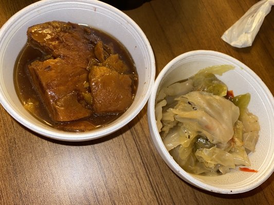 Candied Yams and Cabbage