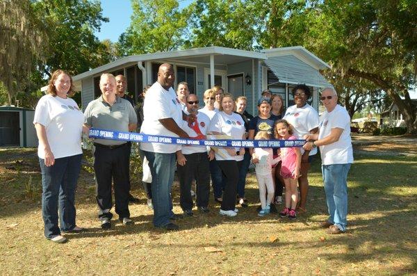 One of our housing units for homeless children and their families.