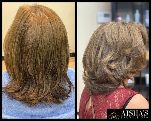 Hair Styling by Shazia at Aisha's Wilcrest