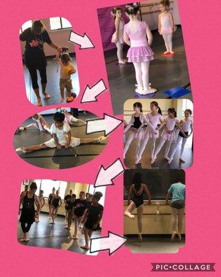 From first steps to pointe steps!