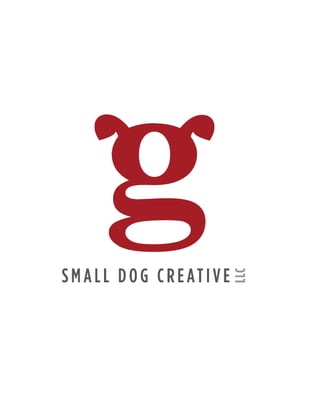 the "g" Dog Logo