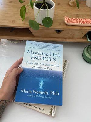 Mastering Life's Energy Book and Energy of Money Book by Maria Nemeth