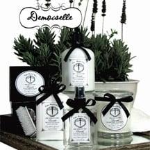 Our Demoiselle collection in our best selling scent "Floral Citrus"