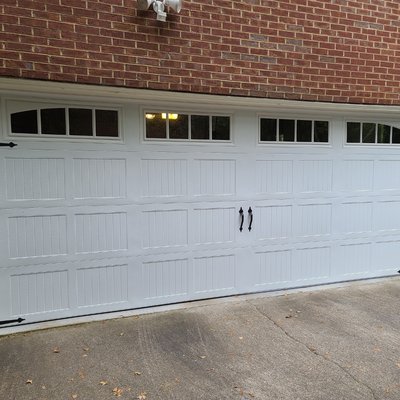 New garage door