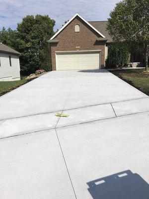 Regular Concrete Driveway Replacement