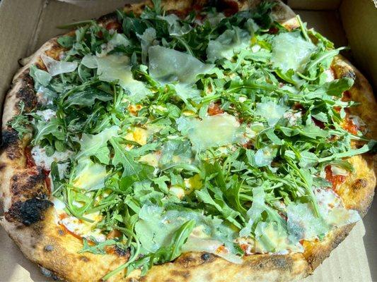 Arugula Pizza. So good!