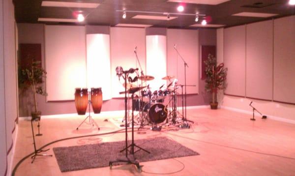 Large Drum & Tracking Rooms