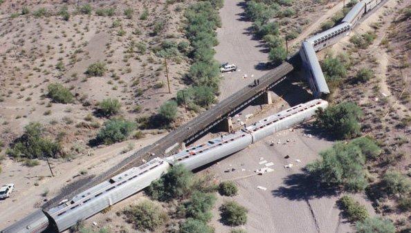 Amtrak derailment sunset limited.