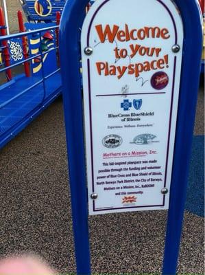 MoaM playground sign