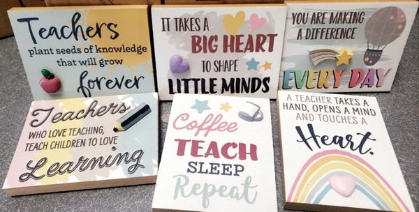 Teacher Appreciation magnets available at ParcelEx.