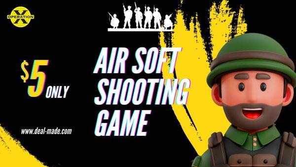 Airsoft Shooting Game Range from $5