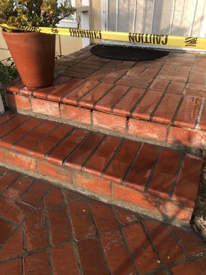 Repairs All Finished! New Bricks Fit Like A Glove...