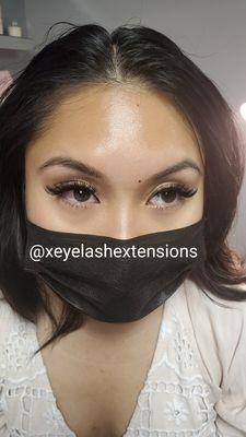 Gorgeous Hybrid Full Set - Doll Cat Eye
*Used with Permission
(X Eyelash Extensions at Salt Beauty Spa)