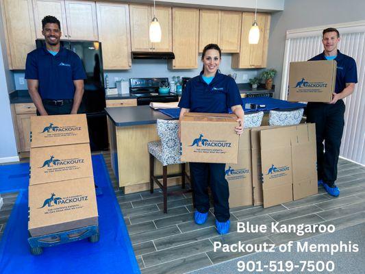 Our expert crews carefully pack your belongings room by room.  We carefully scan, store, and process everything at our facility,