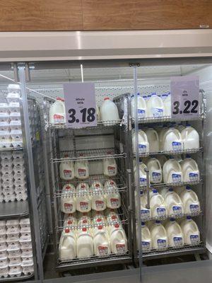 Milk great prices