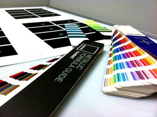 We have extensive experience working on press with printers to make sure the finished piece matches your branding.