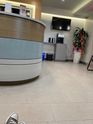 Reception area