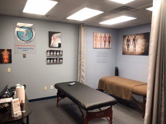 Treatment area at the ANF Holistic Clinic