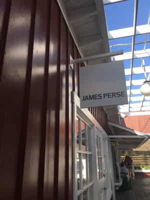 Exterior of James Perse