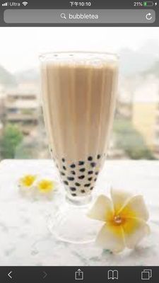 Milk bubble tea