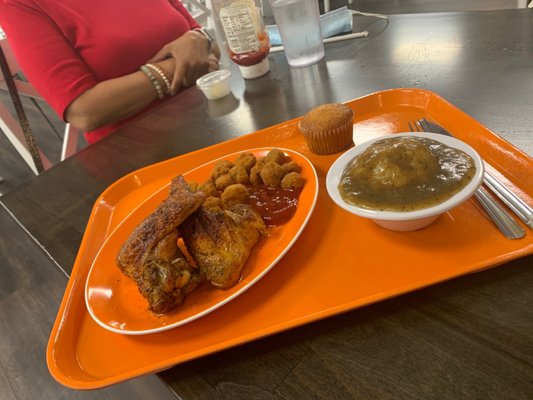 Orange Plate Special: Baked Chicken