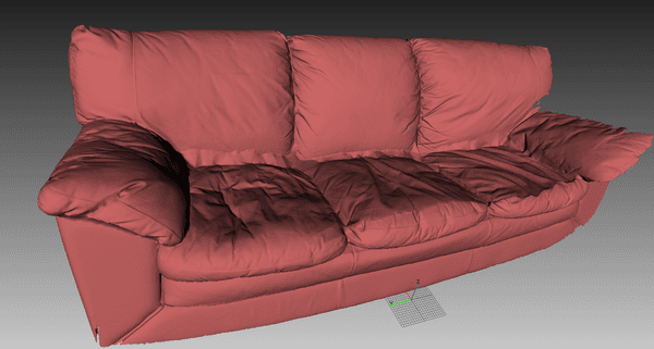 3D Scan of Couch