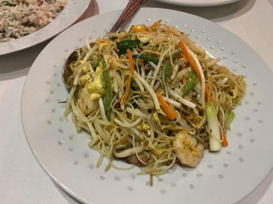 Shrimp lo mein