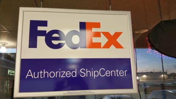 We ship FedEx and DHL.