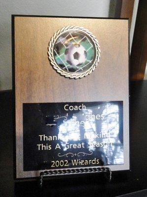 Soccer Plaques and Trophies