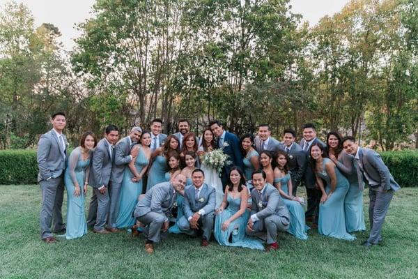 Our bridal party!