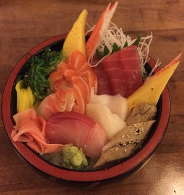 Chirashi lunch!