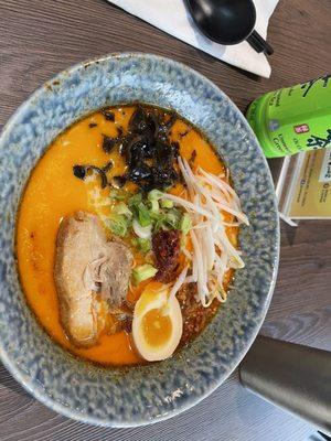 Spicy tonkatsu ramen