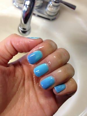 Mood changing gel polish