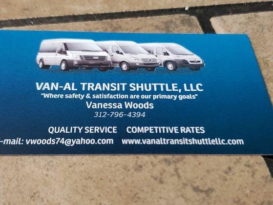 Van AL Transit Shuttle