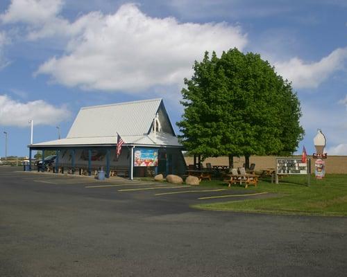 Mac's Dairy Bar, open daily 11AM-10PM