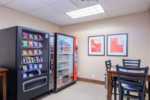 Breakroom and vending