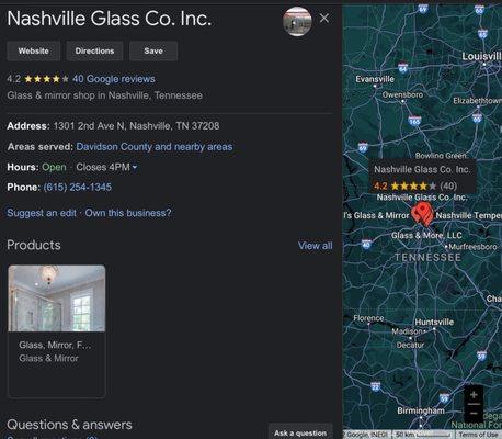 Nashville Glass Company