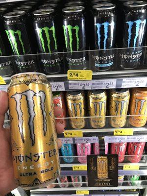 Monster 16oz ULTRA GOLD PINEAPPLE  IS HERE!!! I'm a driver who needs a little extra energy to get me through my drive! This is perfect