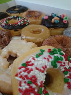 Fun donuts for the office!