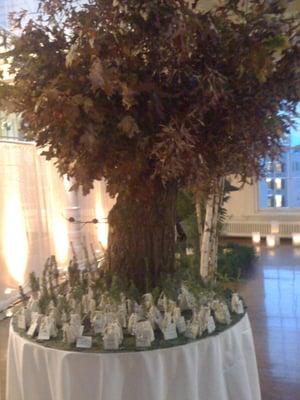 Wedding Escort table at the Puck Building New York City