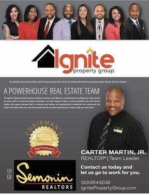 Ignite Property Group of Semonin REALTORS
A Powerhouse Real Estate Team