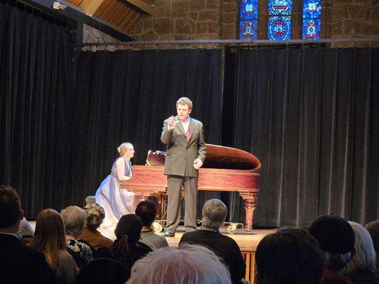 4/5/2024 - resident singers of the Portland Opera perform 'Play On: Shakespeare in Music'.