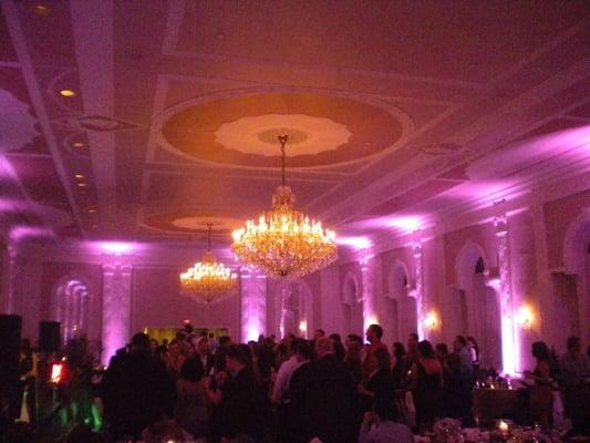 Uplighting adds ambiance!!