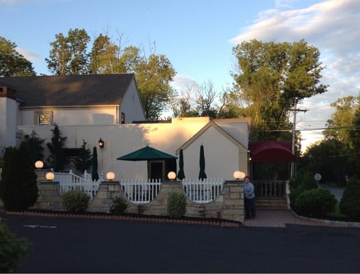 Restaurant on a nice evening