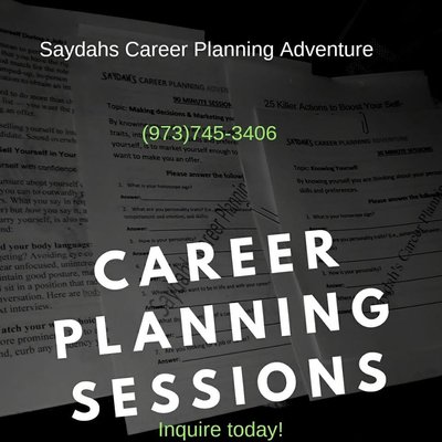 Now offering 30, 60, 90, & 120 career planning sessions tailored to wherever you are in life now by Skype, in person or by phone