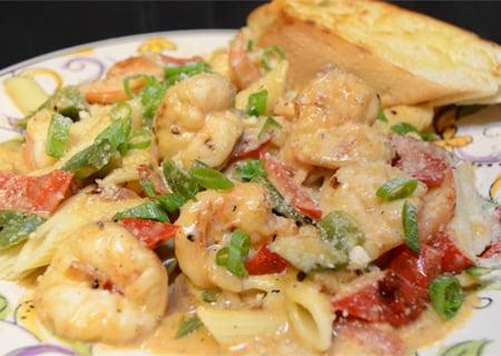 New Orleans Shrimp Penne