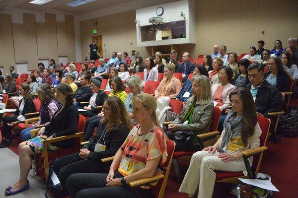 Speaking at the conference of Colorado Translators Association on the Power of Meditation, April, 2019