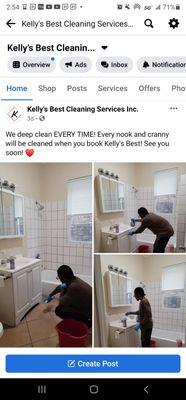 When we clean, we deep clean-every time!